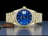 Rolex Datejust 36 Gold Blu Jubilee Blue Jeans Jubilee Arabic Dial 16238